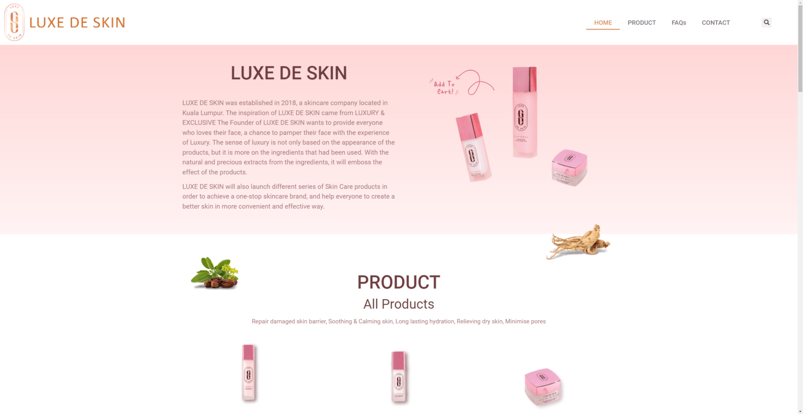 luxedeskin.com